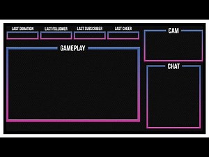 Komplettes In-Game Overlay erstellen mit Photoshop für Youtube oder Twitch Live Streamer