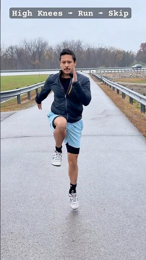 30-Second High Knees to Skip – Explosive Warm-Up for Runners