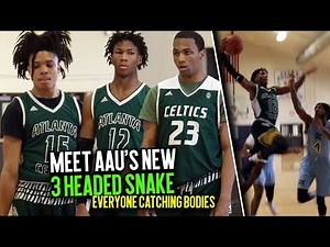 Meet AAU's New BIG 3! The Atlanta Celtics are COMPLETELY UNFAIR! AAU Super Team DUNKS EVERYTHING