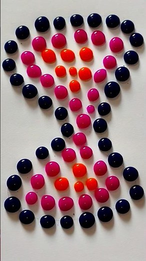 Mirror Effect Painting ✨ | Hypnotic Satisfying Art for Calm Mind