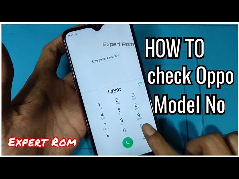 How To Find Check Oppo Model No After Screen Lock