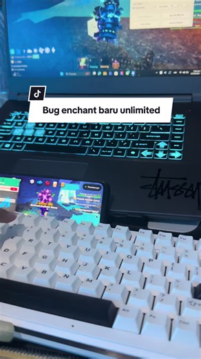 Buat kalian yang nanya caranya di kolom komentar,buruan sebelum di fix ama talon #bugbatuevolvedenchantterbaru #robloxfyp #bug #fyp #talon