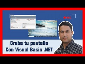 Grabar pantalla con audio y video en Visual Basic .NET