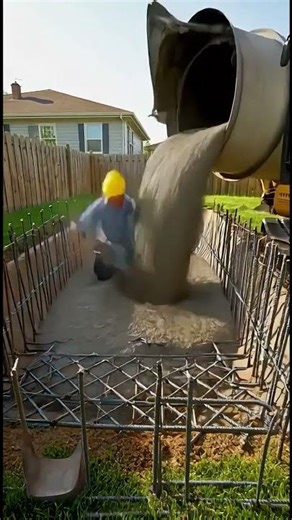 DIY Backyard Pool Build from Scratch – Insane Timelapse! 😱 #DIY #shorts