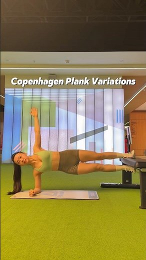 6 Copenhagen Plank Progressions & Regressions | Strengthen Hip Adductors to Prevent Knee Injury.