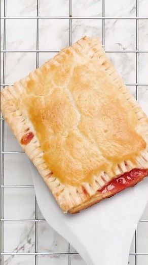 Homemade Strawberry Hand Pie Pastry Tarts