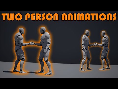 How To Create Basic Two Person Animations - Unreal Engine Tutorial