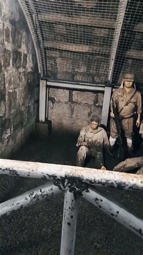Dungeon in Fort Santiago where Filipino prisoners were held by the Japanese soldier #dungeon #
