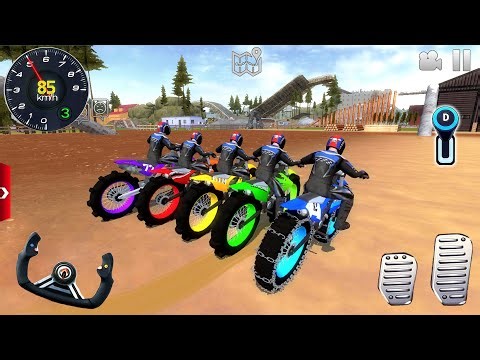 Extreme MX Dirt Bikes Off-Road - Racing online bike Game stunts driving #4 - Android GamePlay
