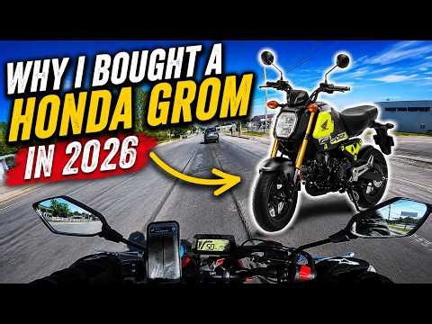 I Finally Bought a Honda Grom in 2026... Here's Why | Motovlog #2