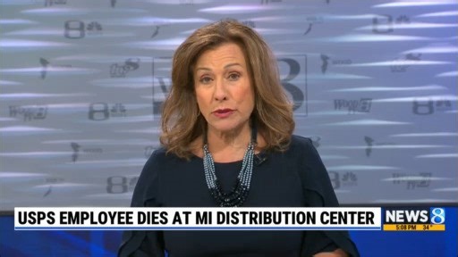 Report: USPS employee killed, found stuck in machine