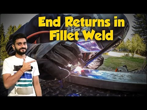End Return in Fillet Weld | Design of Welded Connection | Part 28