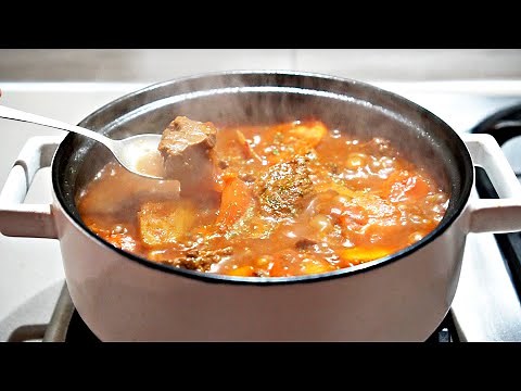 카레보다 더 쉬운 소고기 토마토 스튜 만들기 다이어트 식단 홈파티 메뉴 굴라쉬 레시피