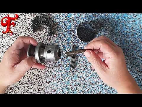 COMO DESARMAR UN MANDRIL DE UN TALADRO