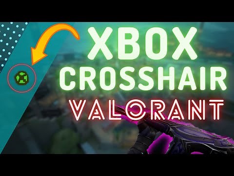 XBOX CROSSHAIR in Valorant !! JUST COPY & PASTE (Code in description) | Funny Valorant Crosshair