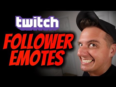 How to add a follower emote on Twitch