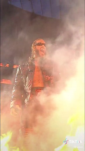 #Edge brought the 🔥 with his throwback #Brood entrance! #WWE #SummerSlam