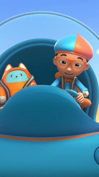 Hold On! It’s a Bumpy Sand Ride! Learn with #Blippi #BlippiWonders #Shorts 🩴