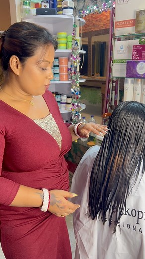 2.3K views · 26 reactions | #short #reelsvideoシ #damagedhair #hairtransformation | Riya Ghosh | Facebook