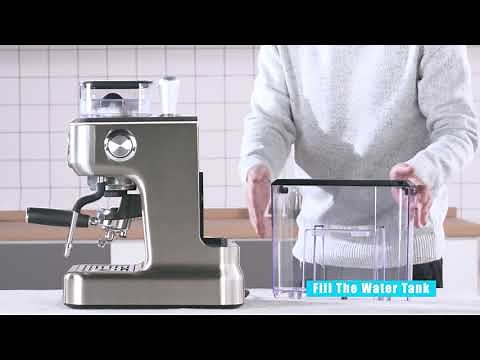 CM5700 Espresso Machine | How to use the CM5700 All-in-One Espresso Machine | Sincreative