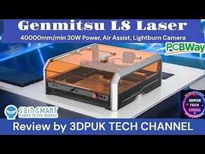 Sainsmart Genmitsu L8 40000mm 20w laser review