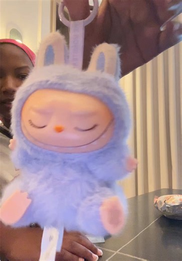 Discover the Adorable Laboo Boo: The Purple Sleepy Head