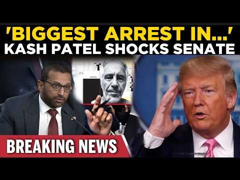 KASH PATEL LIVE: He Killed Epstein! | FBI Chief Drops BIG Shocker At Explosive House Hearing | US