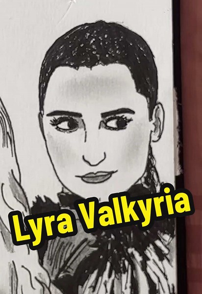 Drawing WWE Female Wrestlers | Lyra Valkyria Fan Art