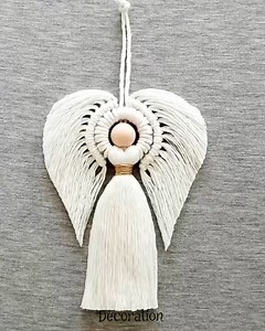 383K views · 1.5K reactions | Colorful Angel easy diy ✅殺 #macramewallhanging #diycrafts #happy #wall #for #home #viralreels #Viral #viralvideo #viral #party #fyp #angel | Decoration | Facebook