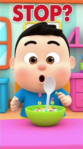 This Spoon Said STOP! 😂 | Funny 3D Cartoon | Happy Little Stories