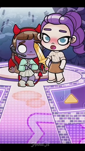 Hunter in avatarworld 😱🥹💖 #avatarworld #pazu #tocaboca #shorts #short #fypシ #viral #hunters #golden