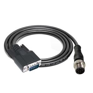 [Hot Item] RS232 Wire Harness M12 to dB9 M12 Aviation Plug 4 5 8 Pin to D-SUB 9 Pin Cable Connector