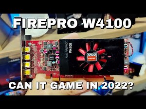 FirePro Gaming: W4100 / R7 250 2GB