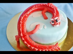 Chinese Dragon Cake