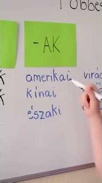 Hungarian Plural - Endings: -ok or -ák/-ek/-ök?
