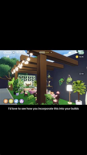 Heartopia Pergola and Floating Fairy Lights Tutorial