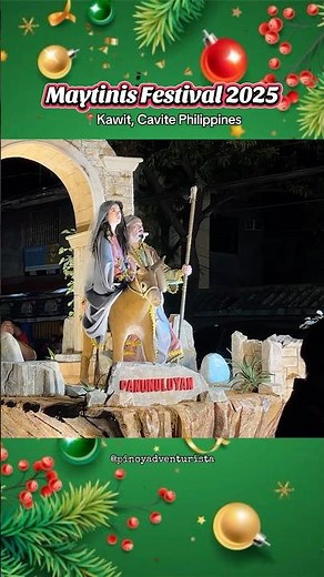 “Panunuluyan” MAYTINIS FESTIVAL 2025 in Kawit Cavite Philippines Christmas Eve Panunuluyan Tradition