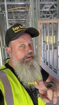 How do we install pre-hung wood doors in our steel buildings?