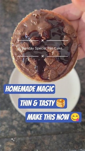 Soft Thin Homemade Pancake 🥞 | Easy Recipe #desifood #tasteofindia #pancake