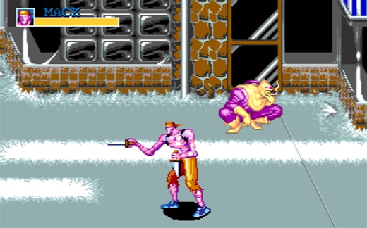 【世嘉MD】名将(Captain Commando)【Demo】