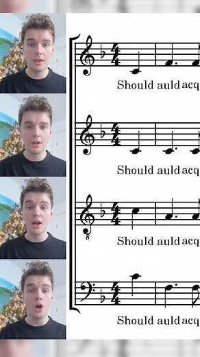 40K views · 44 reactions | Auld Lang Syne (text by Robert Burns) - Virtual Choir #virtualchoir #happynewyear #2024 #satb #choralmusic | Nick Higgs The Singer | Facebook