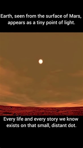Earth as Seen From Mars 🌍 | A Tiny Dot Holding Everything