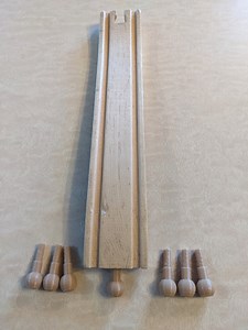 Replacement Pegs for Wooden Train Track (pack of 6 or 12) - Etsy