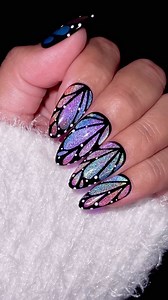 16K views · 352 reactions | Rainbow cat eye butterfly nail art tutorial 曆✨ What would you name this magical set? Save & share for inspo! Magical nails by @nailartbyjen Using @daily_charme: • C07 UniKitty • T09 Blue Lagoon • T12 Pink Lady • 001 Perfect Black • 002 Perfect White • Art Liner Brush #butterflynails #rainbownails #springnails #cateyenails #ombrenails #springnails2024 #summernails #nailtutorial #nailarttutorial #diynails | Daily Charme | Facebook