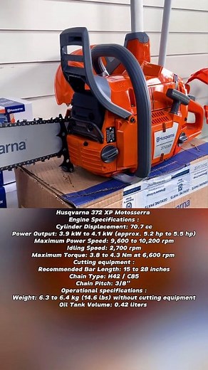 213K views · 2.8K reactions | Motosserra 372 XP Husqvarna Engine...