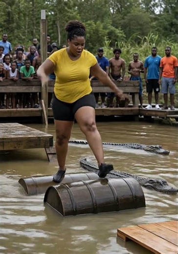 OMG!! #ExtremeChallenge #AdrenalineRush #ViralReels #USAReels #BarefootChallenge
