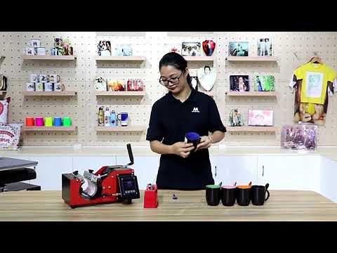 How to transfer sublimation magic mug