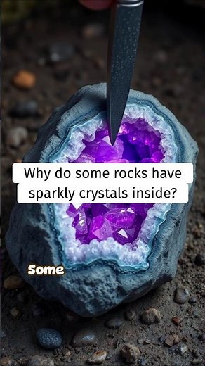 The Amazing Process of Crystal Growth in Geodes #Geology #Crystals #ScienceShorts