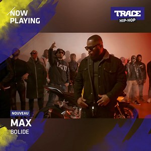 #NOWPLAYING 🎧 Retrouvez le banger "Bolide" de Max en ce moment sur Trace Hip-Hop 🔥💪 Retrouvez la chaîne Trace Urban sur Canal #194, Bouygues Telecom #152, Orange #150, Free #287 et SFR #263 ! | TRACE France