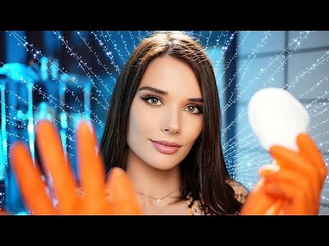 ASMR 🌸 Relaxing Skin Cafe 🌸 Sleepy Face Treatment - Roleplay